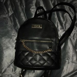 Leather Bebe Backpack